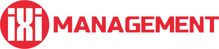 iXi Management Logo - Red